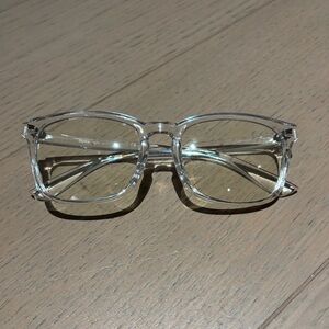 Clear Square Bluelight Glasses